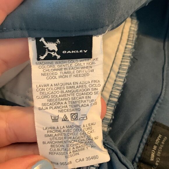 Oakley EUC blue shorts Size 28 - Picture 4 of 5